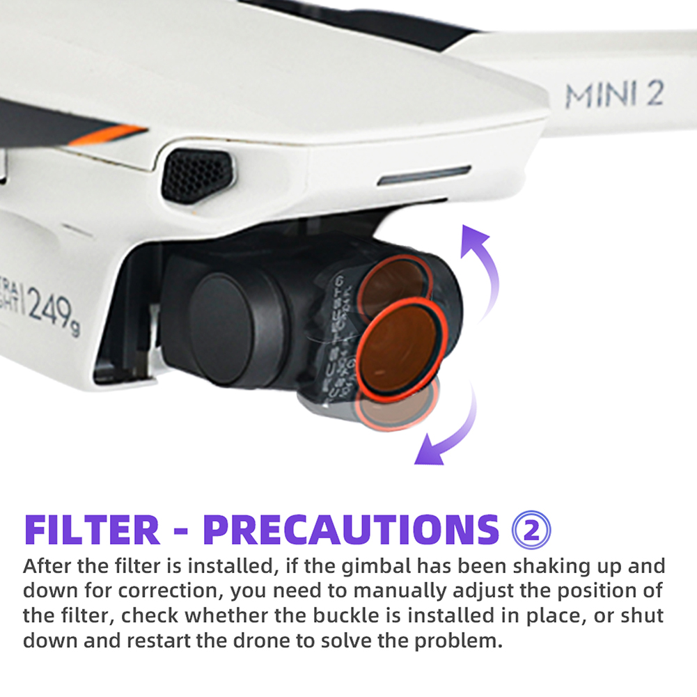 DJI Mini 2 Camera Lens Filter  - Drone Ndvi review and price