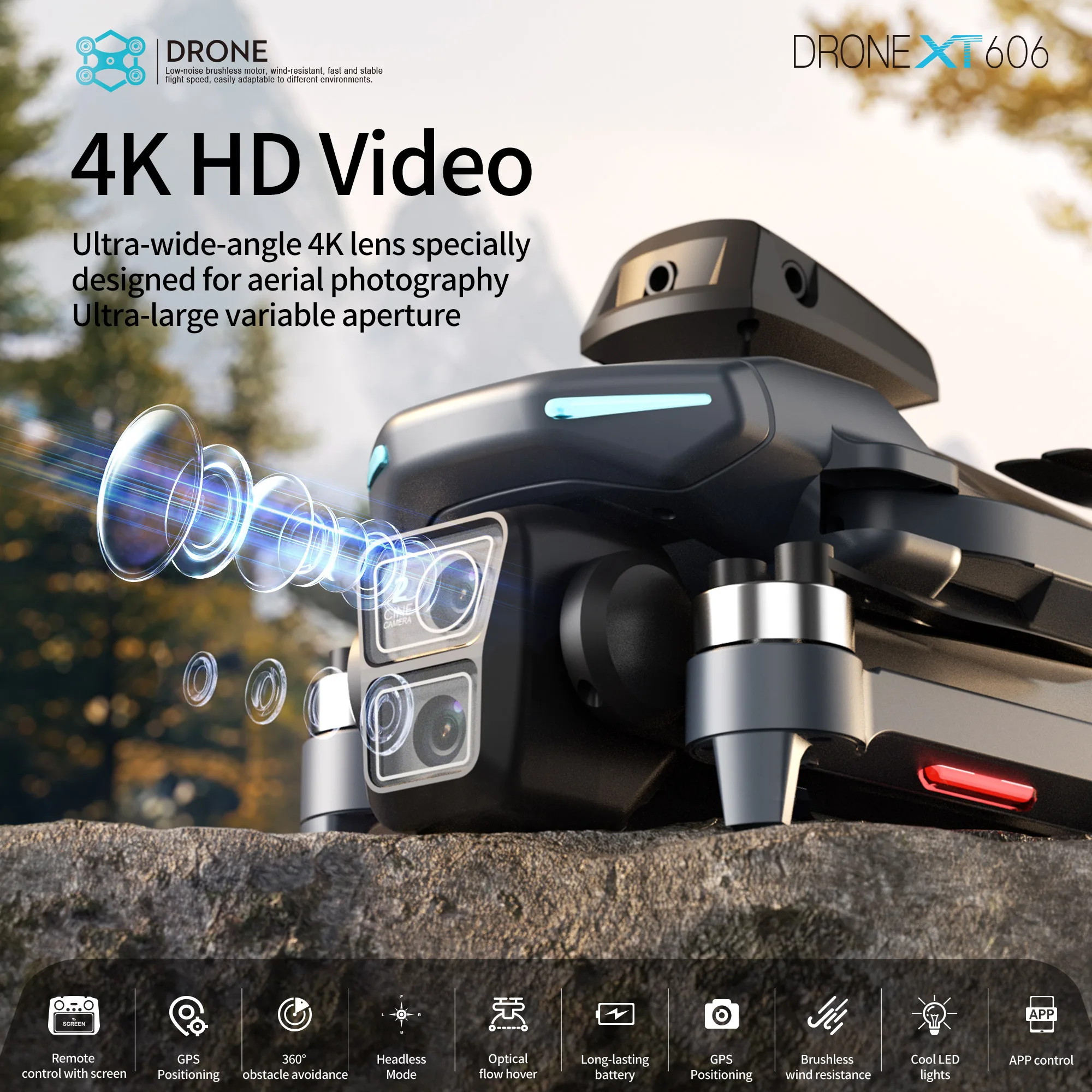 Lenovo XT606 Drone Professiona - Drone Mapping review and price