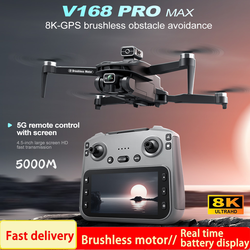 2025 V168 Pro MAX GPS Drone 8K - Drone Multispectral review and price