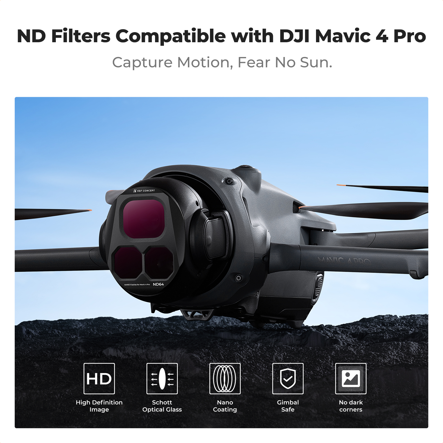 K&F CONCEPT ND Filter Set for  - Drone Ndvi review and price