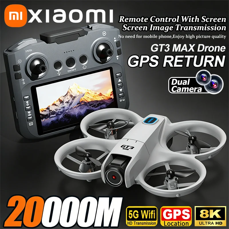 Xiaomi GT3 MAX GPS Drone 8K Ae - Drone Mapping review and price