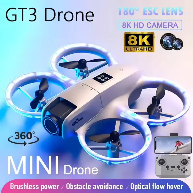 NEW GT3 Mini Drone 8K HD Dual  - Drone Video Production review and price