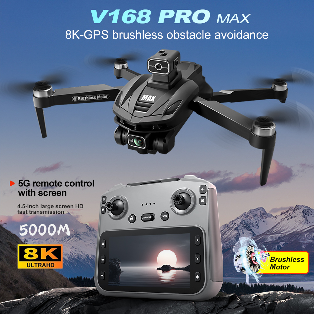 V168 PRO Max GPS Drone 8K Prof - Drone Photogrammetry review and price