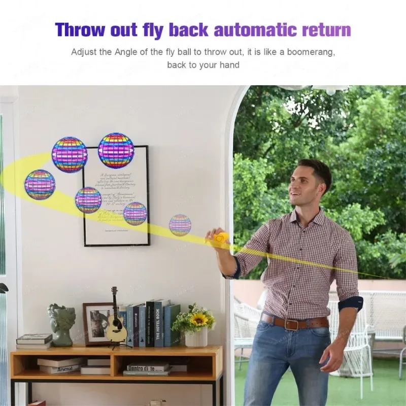 LED Light Up Flying Orb Boomer - Drone Aerial Photography review and price