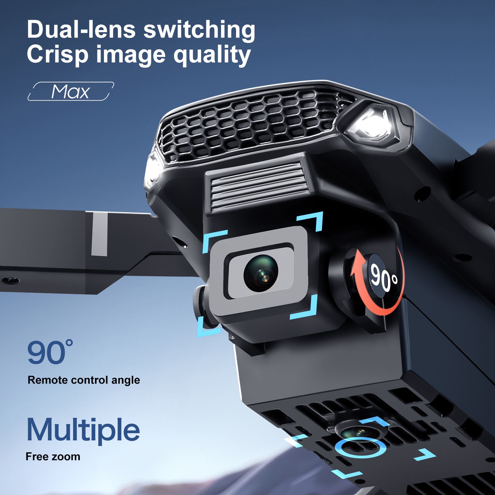 2025 New E88 E99 Upgraded Dron - Drone Cinematic review and price