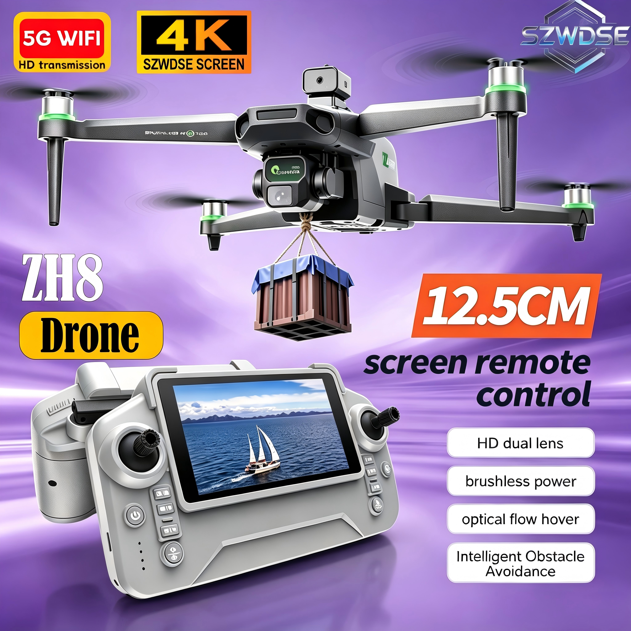 2026 New ZH8 Drone 4K Camera w - Drone Cinematic review and price