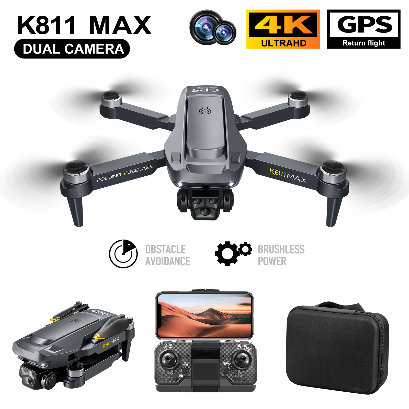 K811MAX Quadcopter Drone: Brus - Drone Mapping review and price