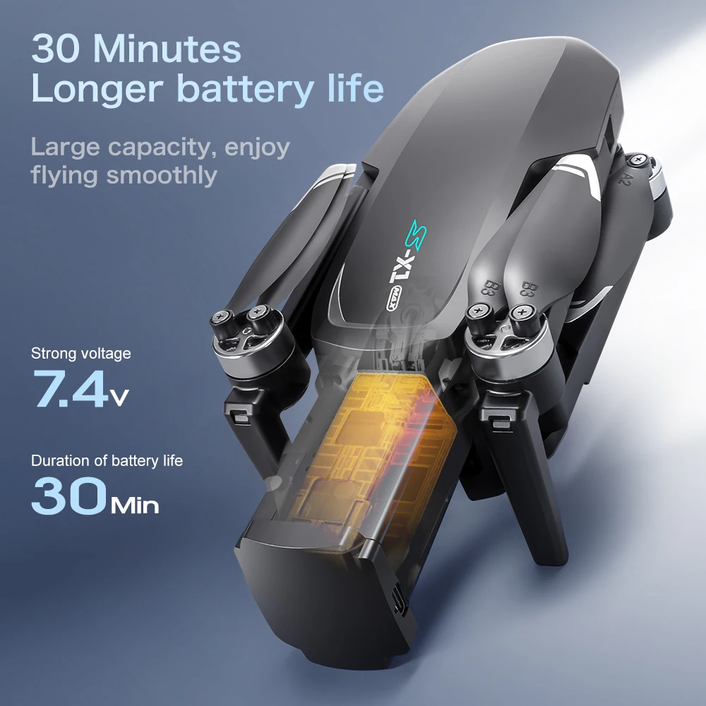 S-X1 MAX GPS Drone Battery 7.4 - Drone Mapping review and price